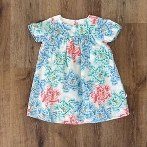 Phoenix and the fox Floral Print Dress in Multi Color Size: 4T| Summer